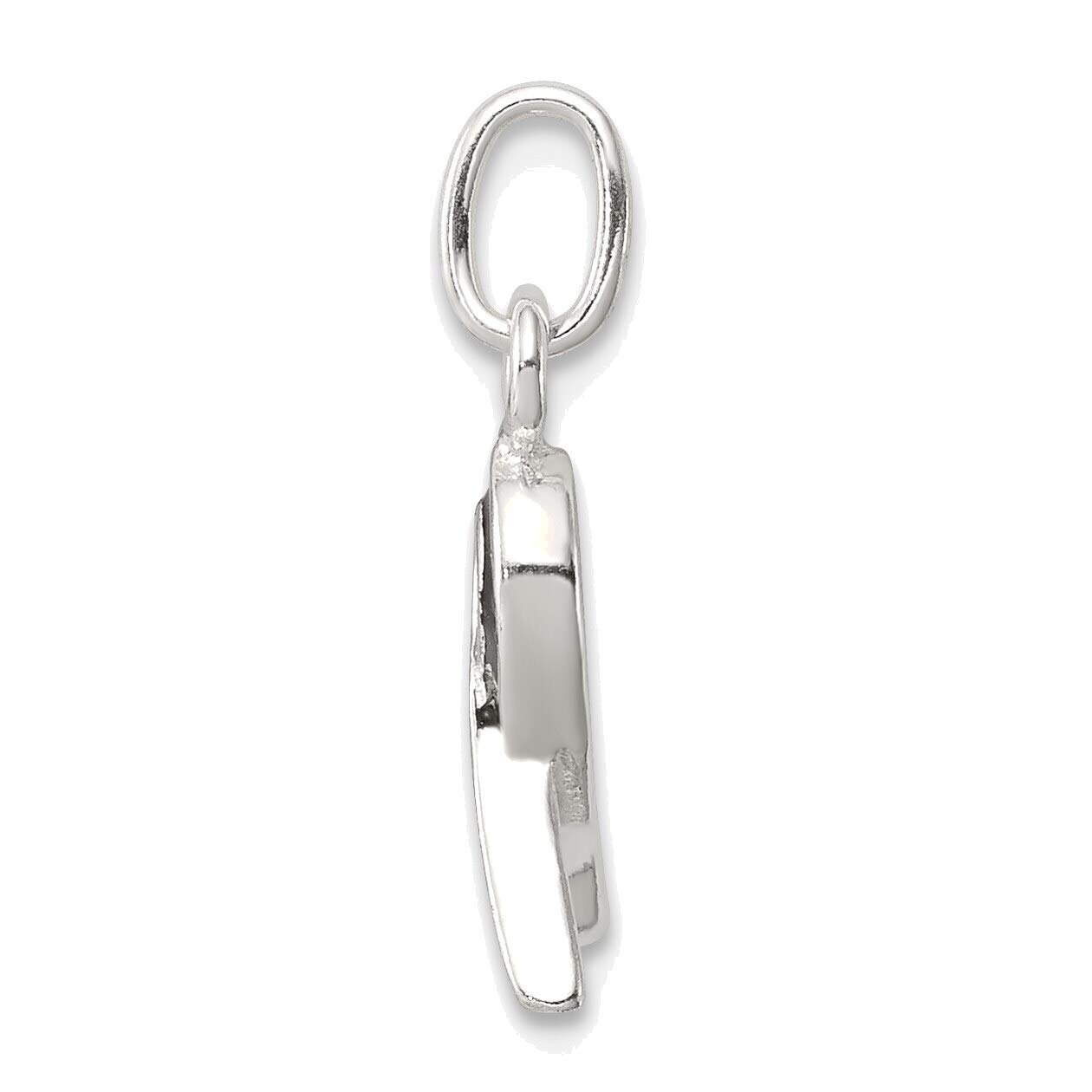 Bonyak Sterling Silver Black Enamel Awareness Charm Bracelet - Ribbon Symbol for Cancer Support & Disease Awareness - Perfect for Fundraisers, Gifts & Everyday Wear
