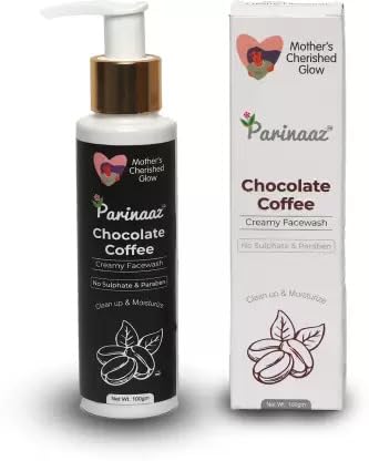 PARINAAZ Mother's Cherished Glow Chocolate Coffee Creamy Face Wash - 100g | Deep Cleansing & Nourishing for Radiant Skin | Perfect for Daily Skincare Routine & Spa Days