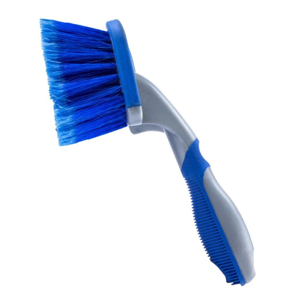 Premium Car Wheel Cleaning Brush - Heavy Duty Tire & Rim Scrubber for Cars, Motorcycles & Bicycles | Auto Detailing Tool for Deep Cleaning Wheels & Tires | Perfect for Car Wash, DIY Cleaning & Professional Detailing