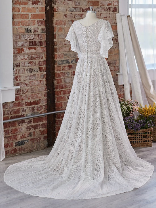 Maggie Sottero Orchid Wedding Dress - Elegant Lace Bridal Gown for Romantic Ceremonies & Formal Events