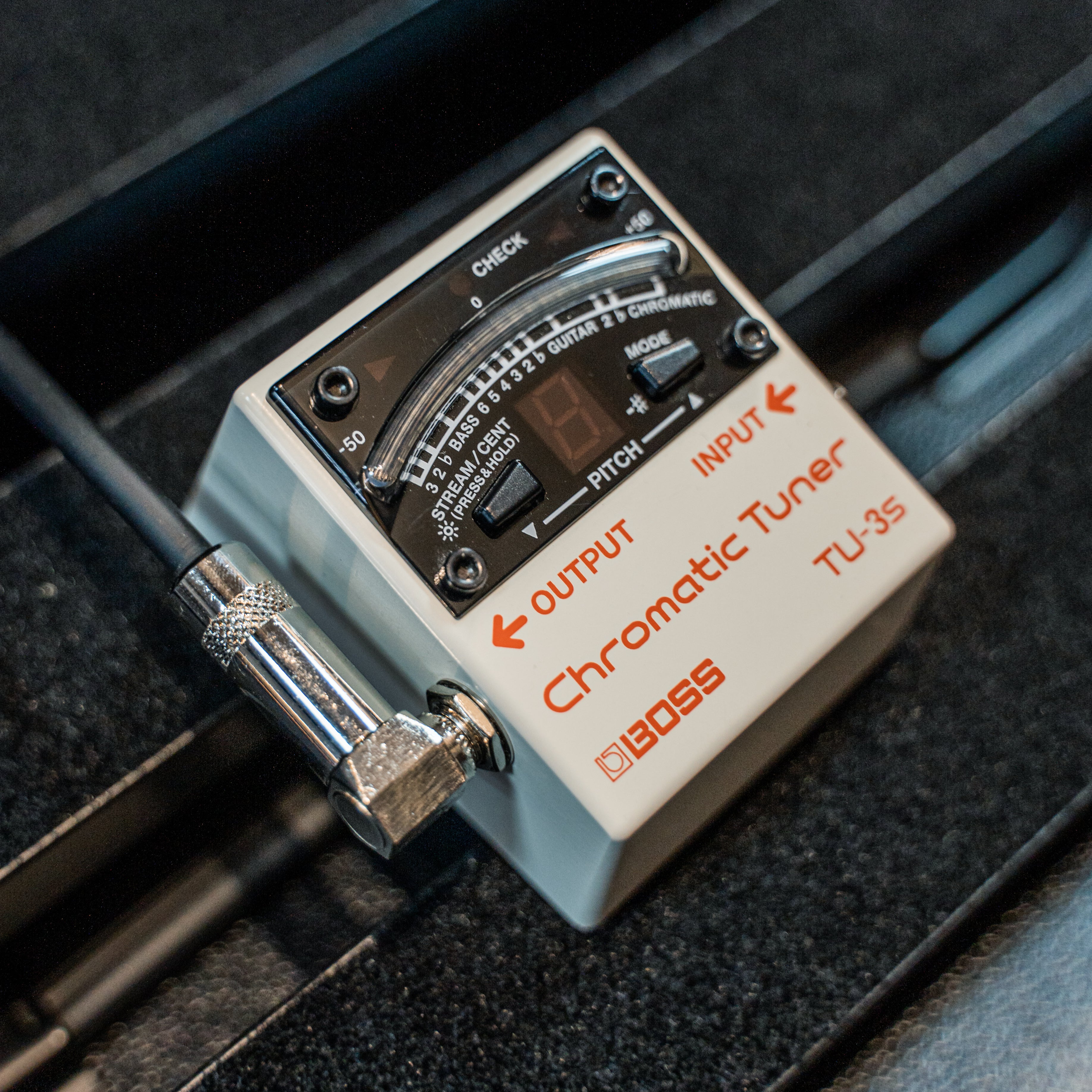Boss TU-3S Chromatic Tuner for Guitar, Bass & Violin - Accurate & Compact Pedal Tuner for Live Performance & Studio Recording
