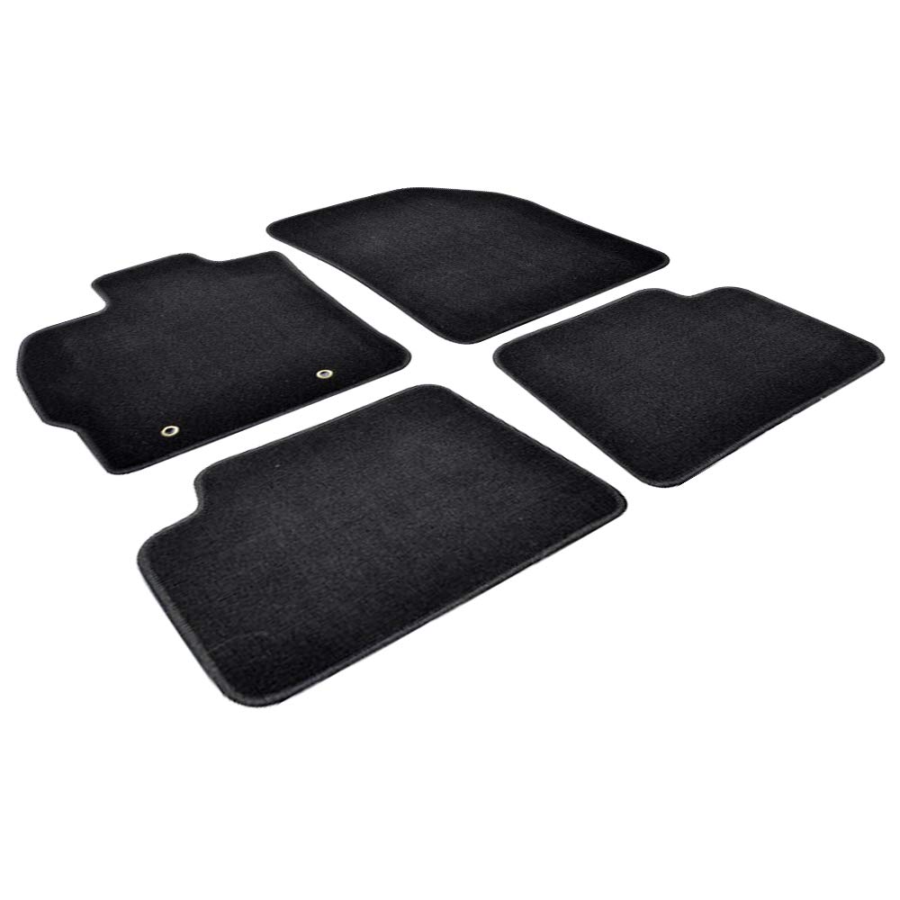 Freemotor802® Premium Nylon Car Floor Mats for 2008-2015 Scion xB - 4-Piece Set, Non-Slip Custom Fit Floor Liners, Black Interior Accessories | Perfect for Daily Commuting, Road Trips & All-Weather Protection