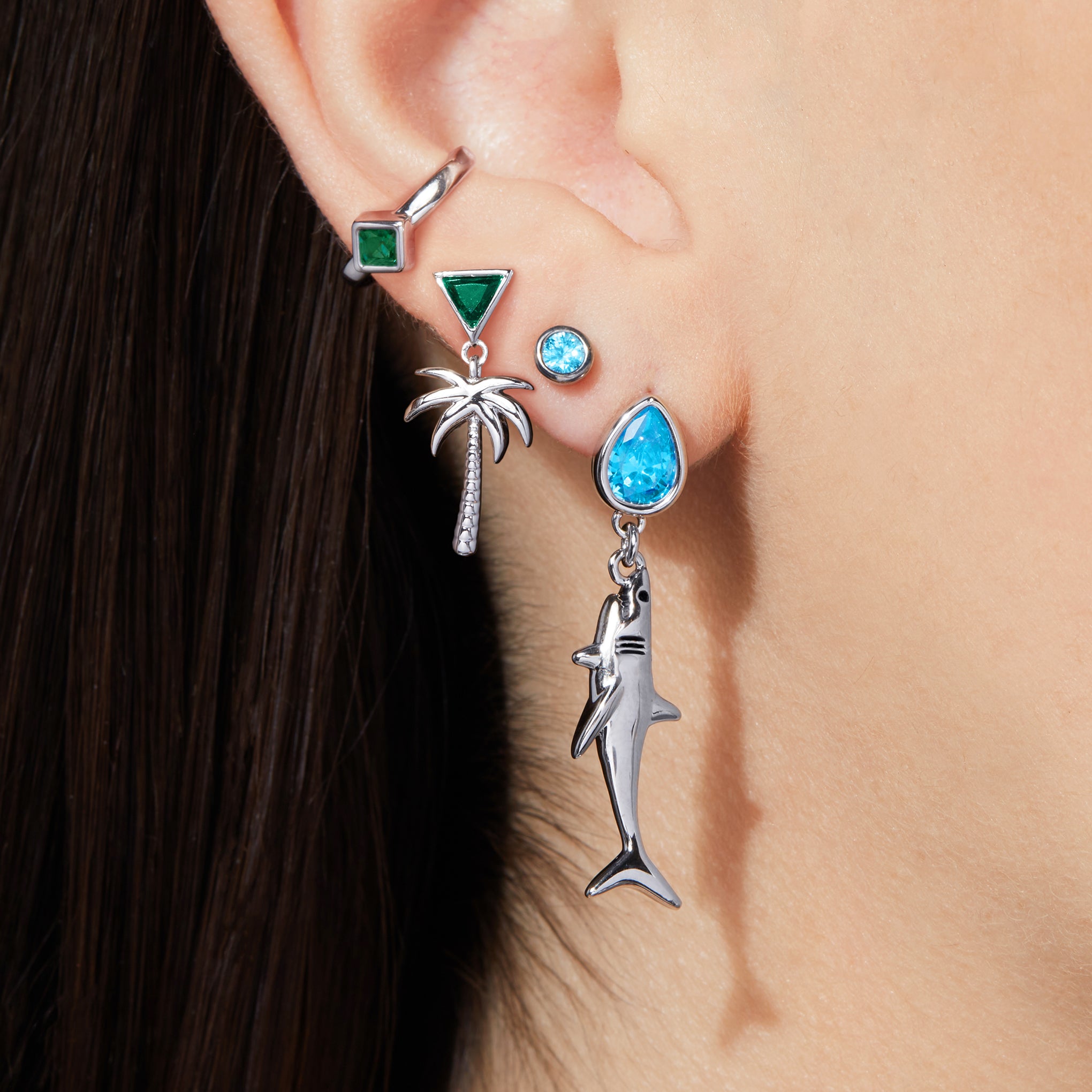 Stylish Shark Earrings for Women - Trendy Dangle Drop Jewelry - Perfect for Parties, Gifts & Everyday Wear