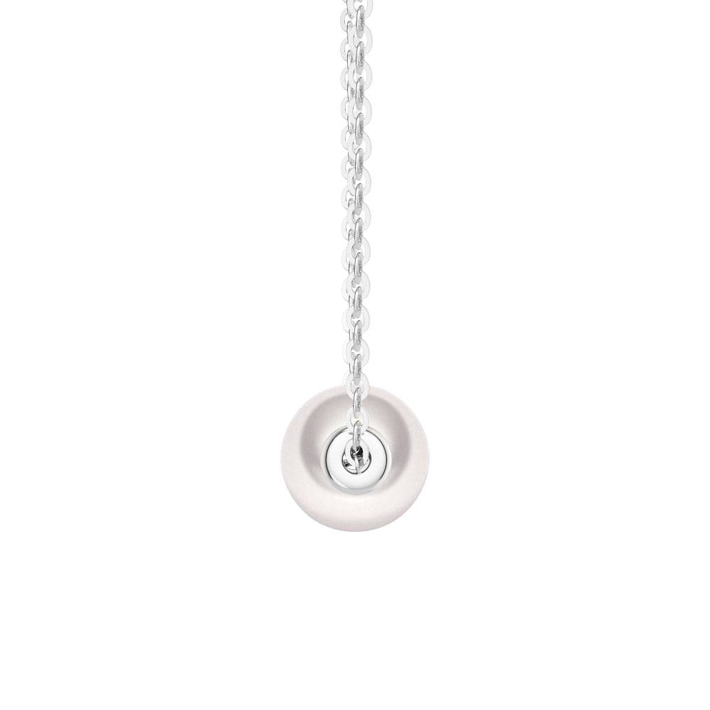 8mm Classic Freshwater Cultured Pearl Pendant Necklace - Elegant Jewelry Gift for Women, Perfect for Weddings, Parties & Special Occasions