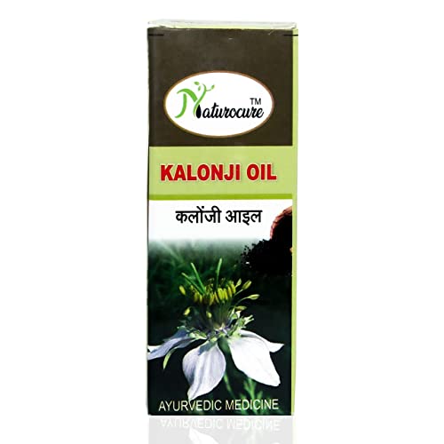 Naturocure Cold Pressed Black Seed Oil (Kalonji) - 100% Pure, Organic & Unrefined for Hair Growth & Skin Care - 100ml Bottle - Promotes Healthy Hair, Scalp & Glowing Skin - Perfect for Daily Hair & Skin Routine