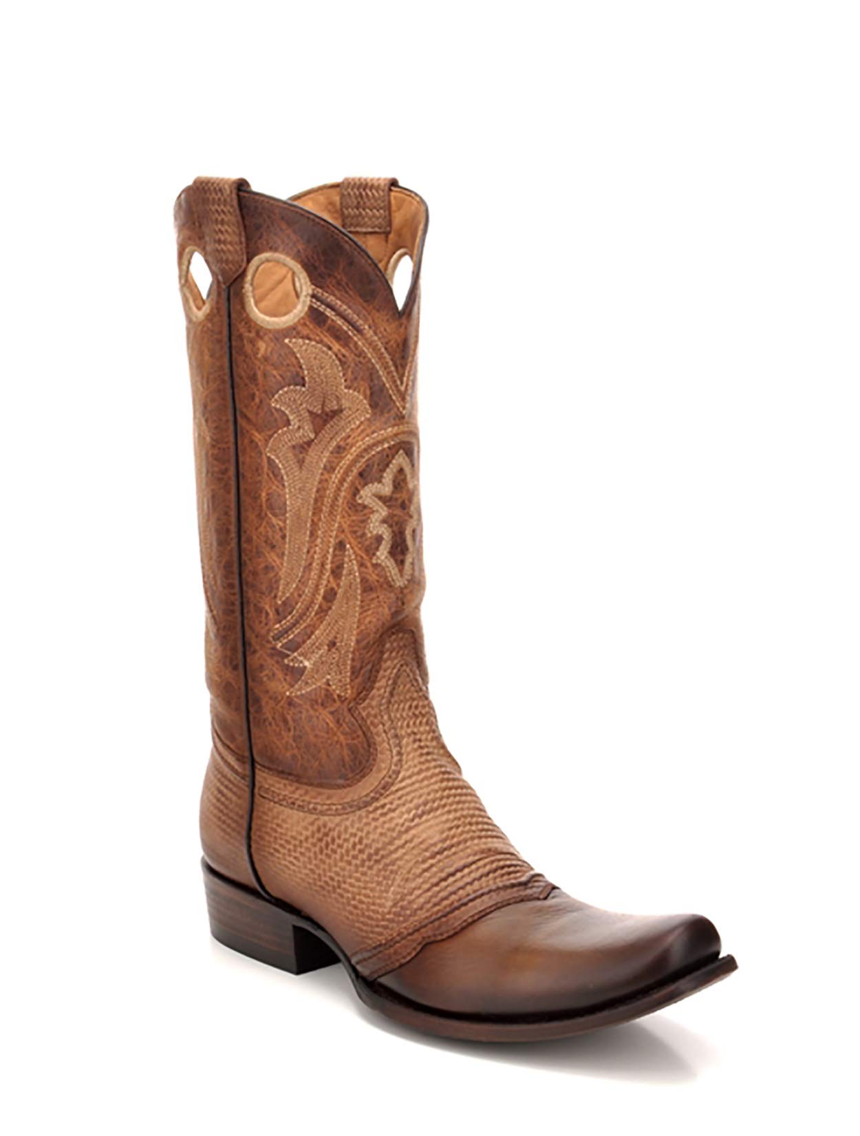 Cuadra Urban Western Boots for Women - Genuine Leather Cowboy Boots 1J16RS (Size 7, Honey/Brown) | Comfortable & Stylish for Country Dancing, Rodeo Events & Everyday Wear