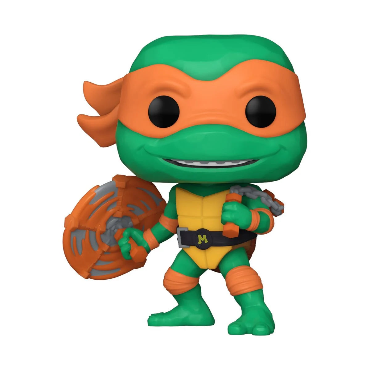 Teenage Mutant Ninja Turtles: Mutant Mayhem Michelangelo Action Figure - Collectible TMNT Toy for Kids & Fans - Perfect for Play, Display & Gifts