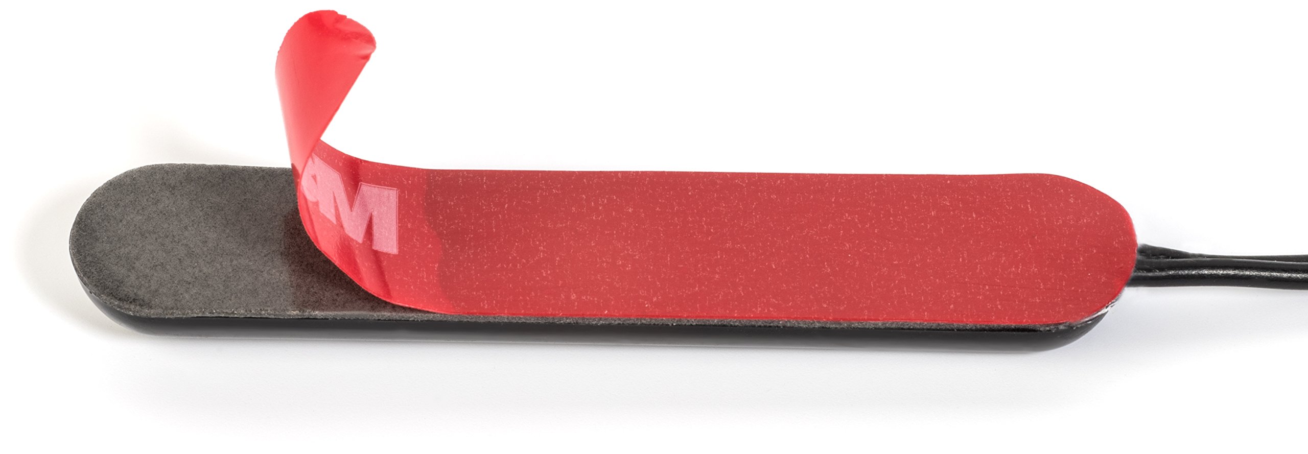 Oznium LED Modules - Straight Black with Red LED Lights for Cars, Motorcycles, Boats & Home Decor