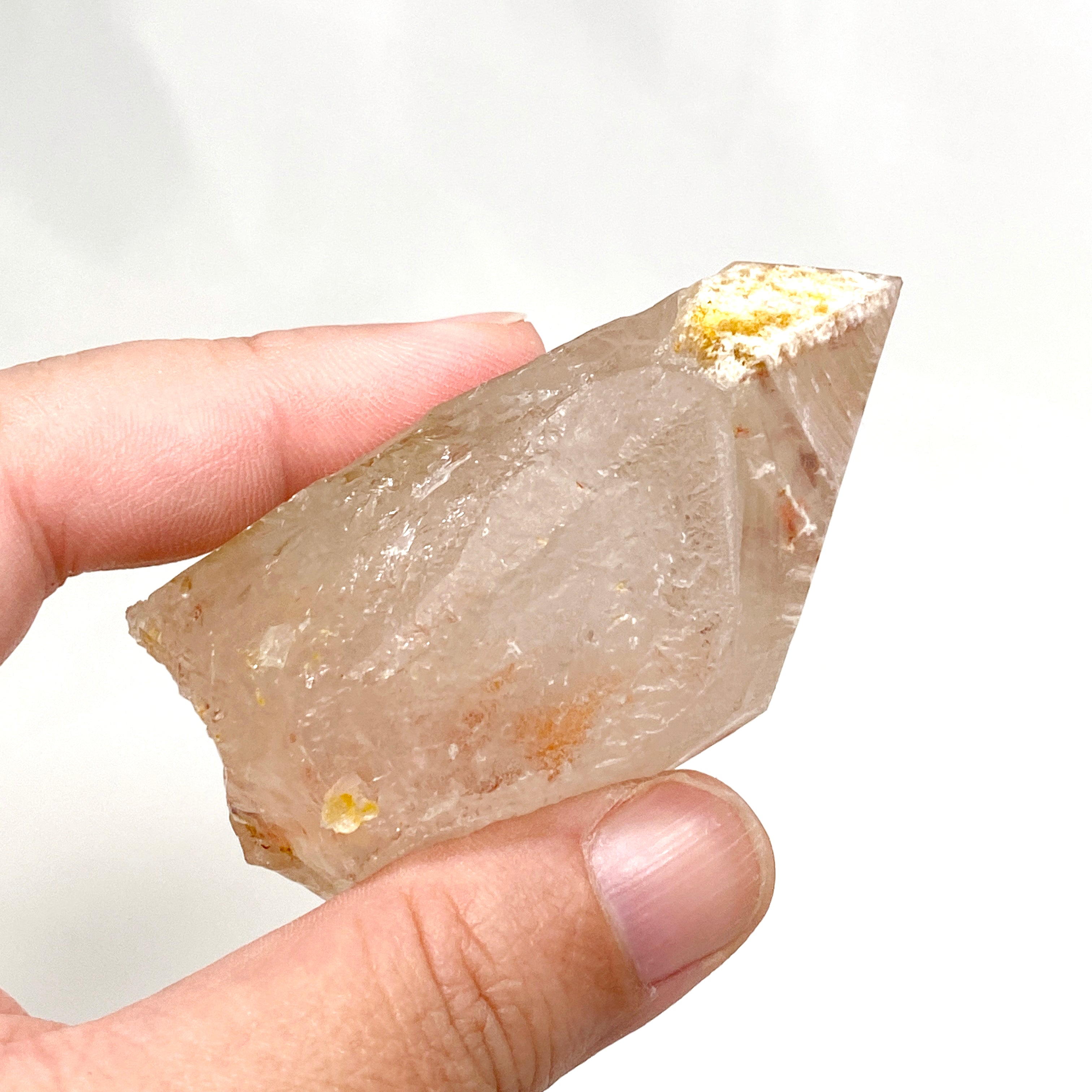 Lemurian Seed Crystal with Dreamcoat - 122g, 67x39mm, LSQ 14 - Perfect for Meditation, Energy Healing & Spiritual Growth