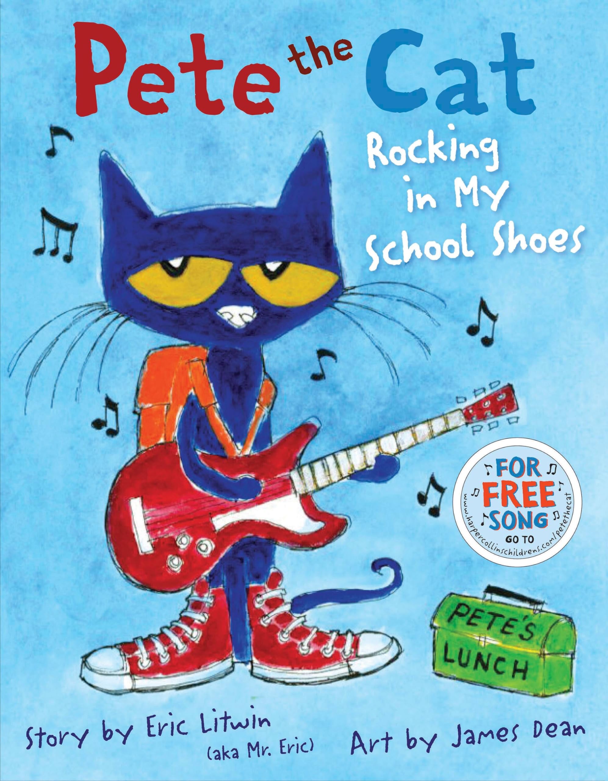 Pete the Cat: Rocking in My School Shoes Book & Literacy Activity Bag for Kids - Perfect for Classroom Reading, Homeschool Learning & Back-to-School Gifts