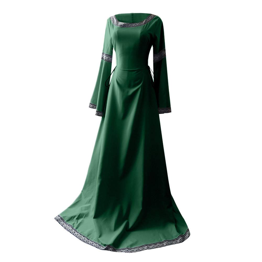 Gothic Vintage Hooded Maxi Dress for Women - Medieval Court Gown Halloween Cosplay Costume, Cocktail Party Cloak Dress | Perfect for Renaissance Fairs, LARP Events & Gothic Weddings