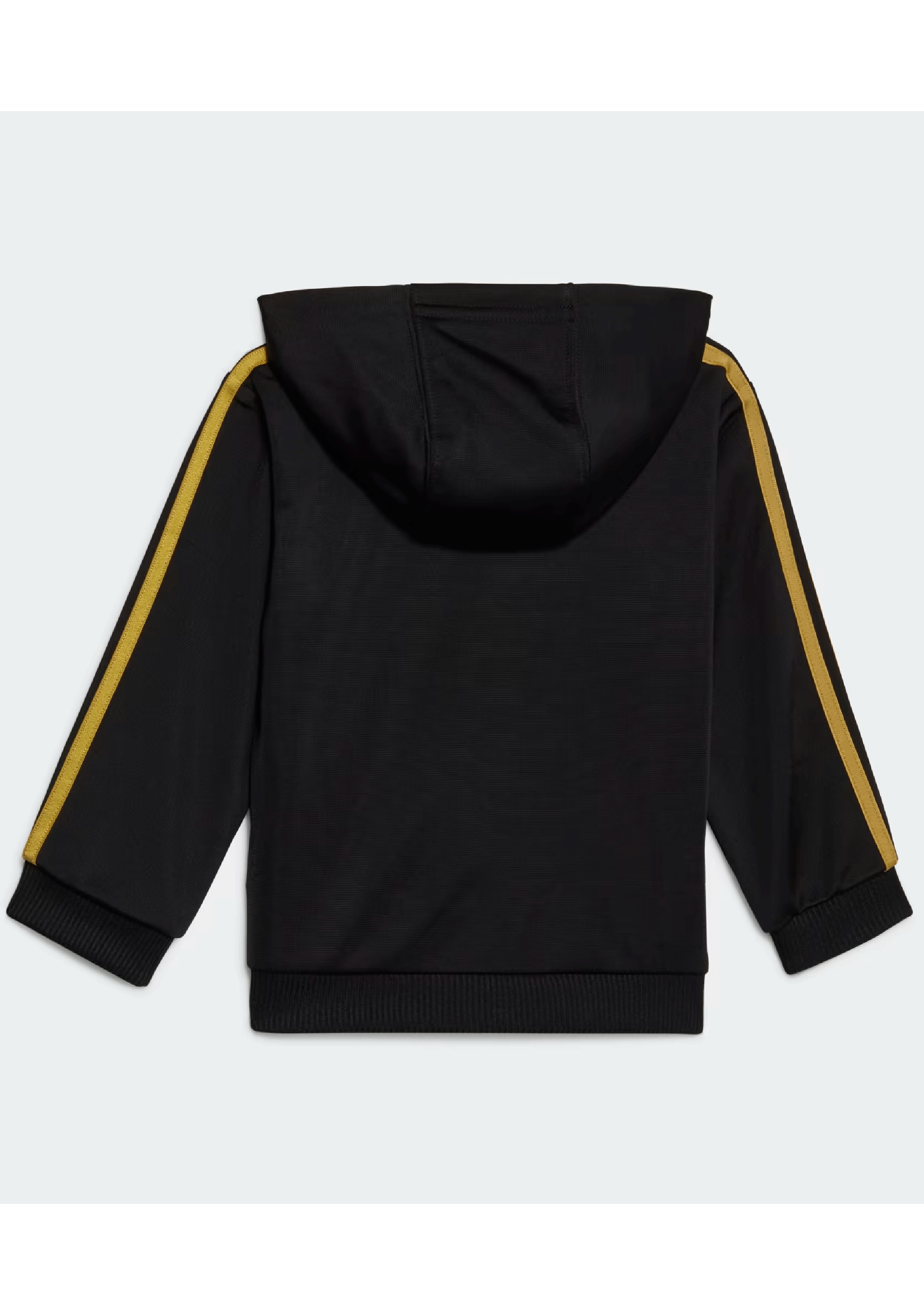 Adidas Infants Essentials Shiny Hooded Tracksuit Set - Baby Boys & Girls Athletic Jogger Outfit for Playtime & Casual Wear