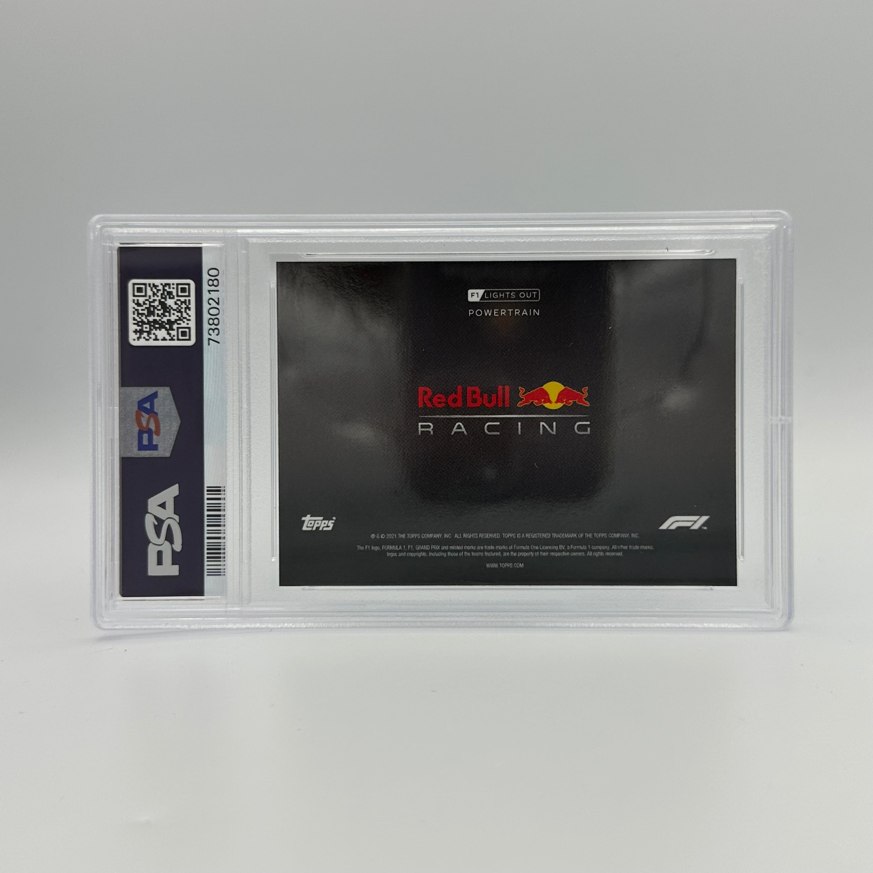 PSA 10 79/99 Red Bull Racing Honda Powertrain Blue - Rare Collectible Trading Card for Motorsport Fans & Memorabilia Enthusiasts