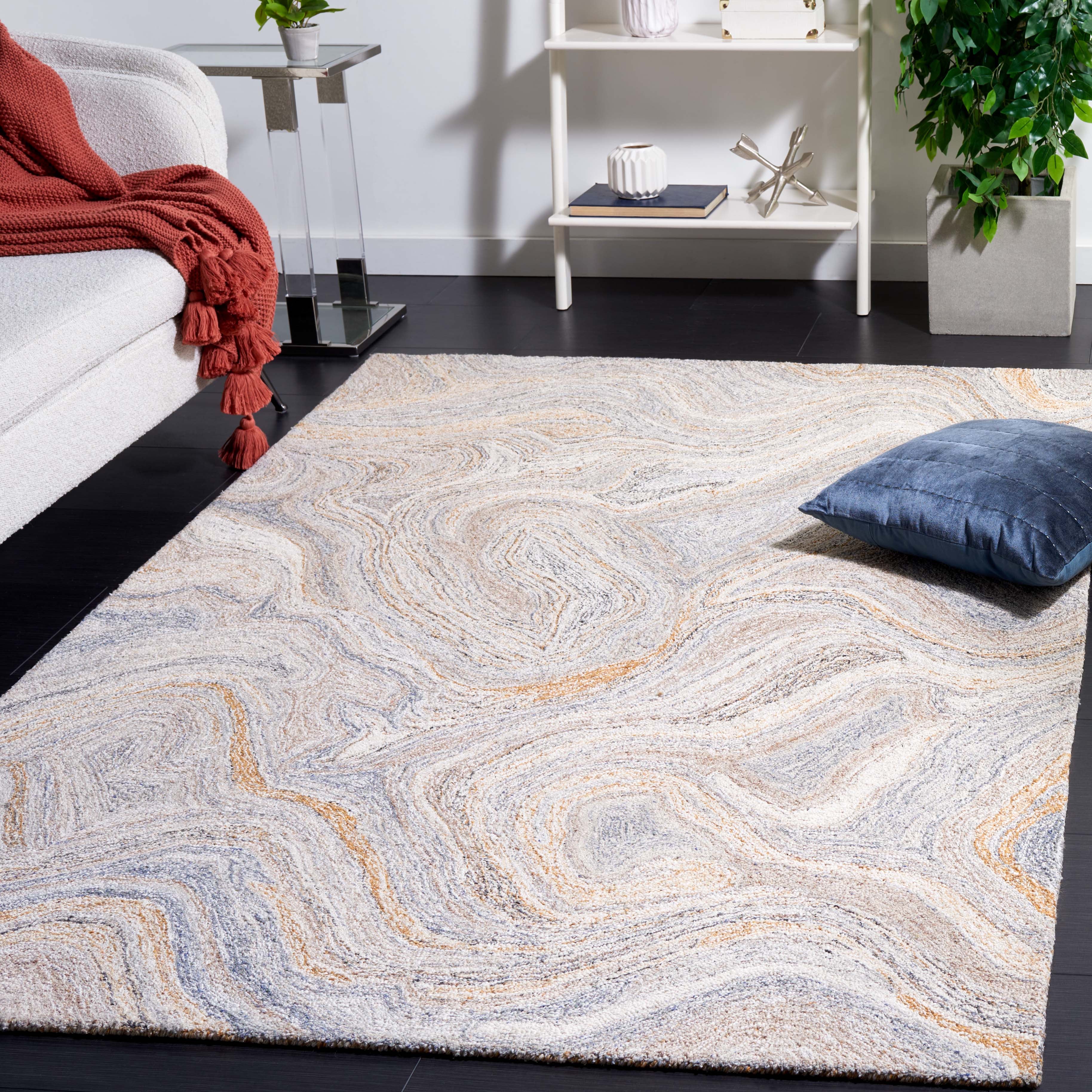 Abstract 209 Area Rug by Safavieh - Modern Bohemian Design for Living Room, Bedroom & Office Decor