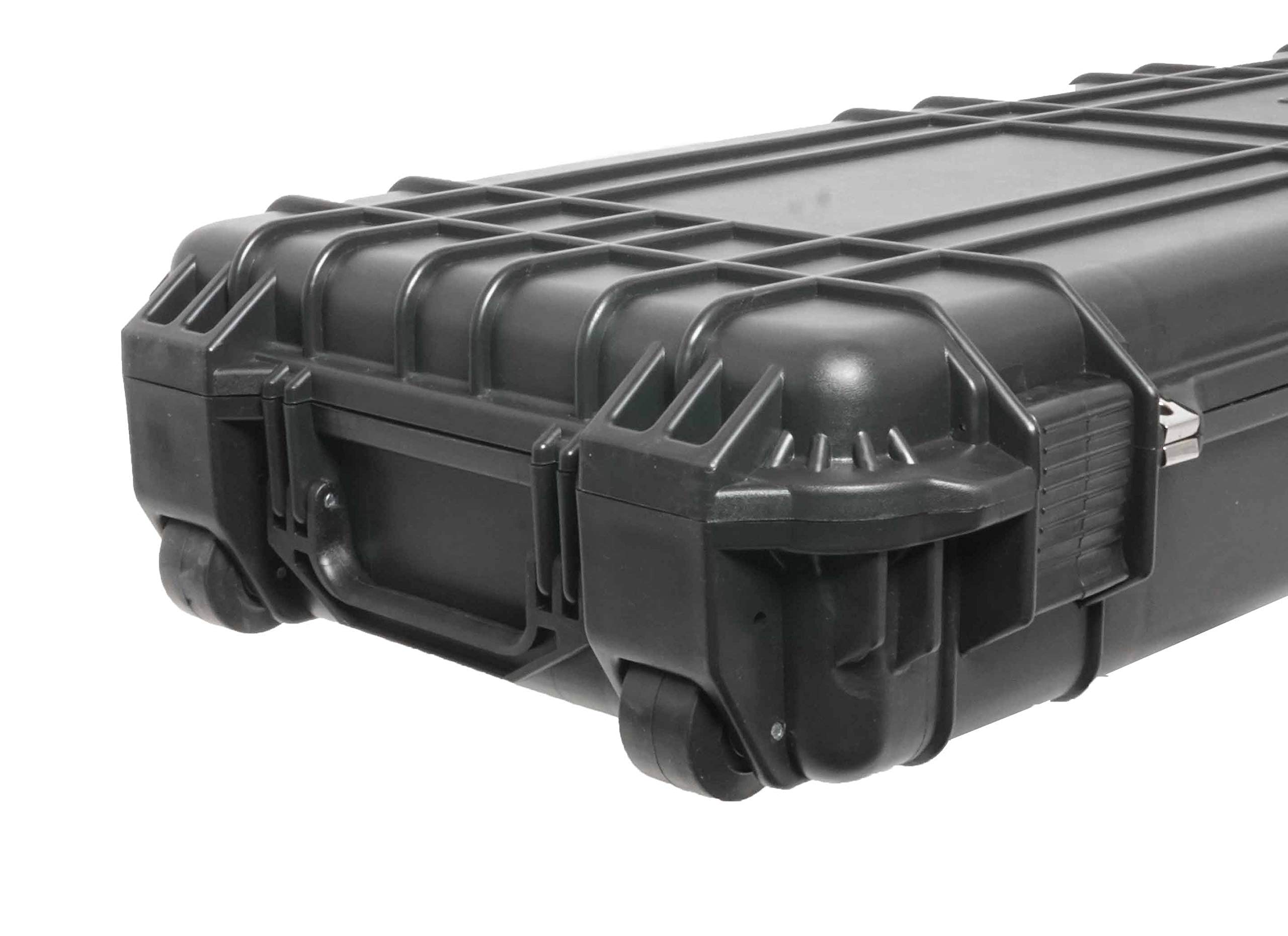 Case Club Competition Hard Gun Case with Pre-Cut Foam - Fits 3 Rifles | Durable Protection for Firearms, Hunting & Shooting Range Use