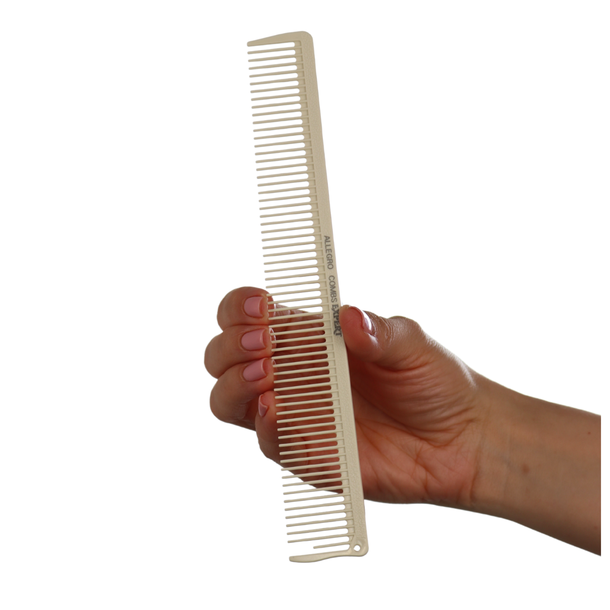 Allegro Combs Expert – Professional Barber Comb for Hair Cutting, Beard Styling & Trimming – Wide & Fine Tooth Comb for Men & Women – Perfect for Salon, Home Haircuts & Grooming