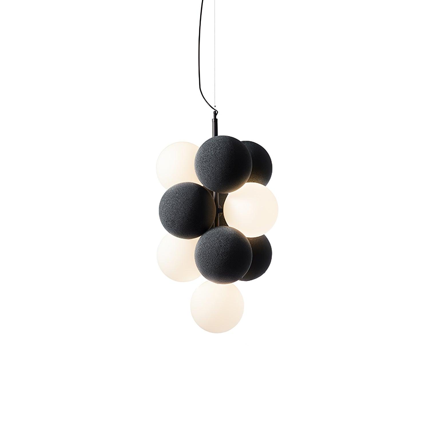 Bubbles Holly Pendant Lamp - Modern Glass Hanging Light Fixture for Living Room, Bedroom, Dining Room & Kitchen Decor