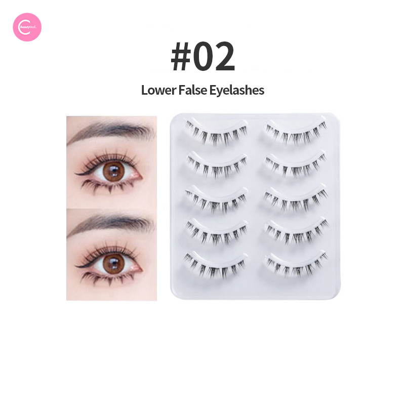 3D Mink Eyelashes - Natural Voluminous False Lashes for Dramatic Eye Makeup | Perfect for Parties, Weddings & Special Occasions
