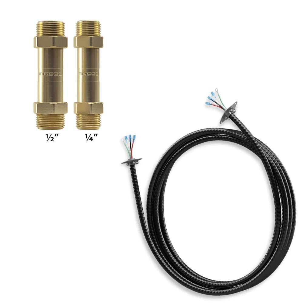 MRCOOL 75ft DIY Line Set Coupler Kit - Compatible with Single Zone & Multizone 9K, 12K, 18K BTU Air Handlers (1/4