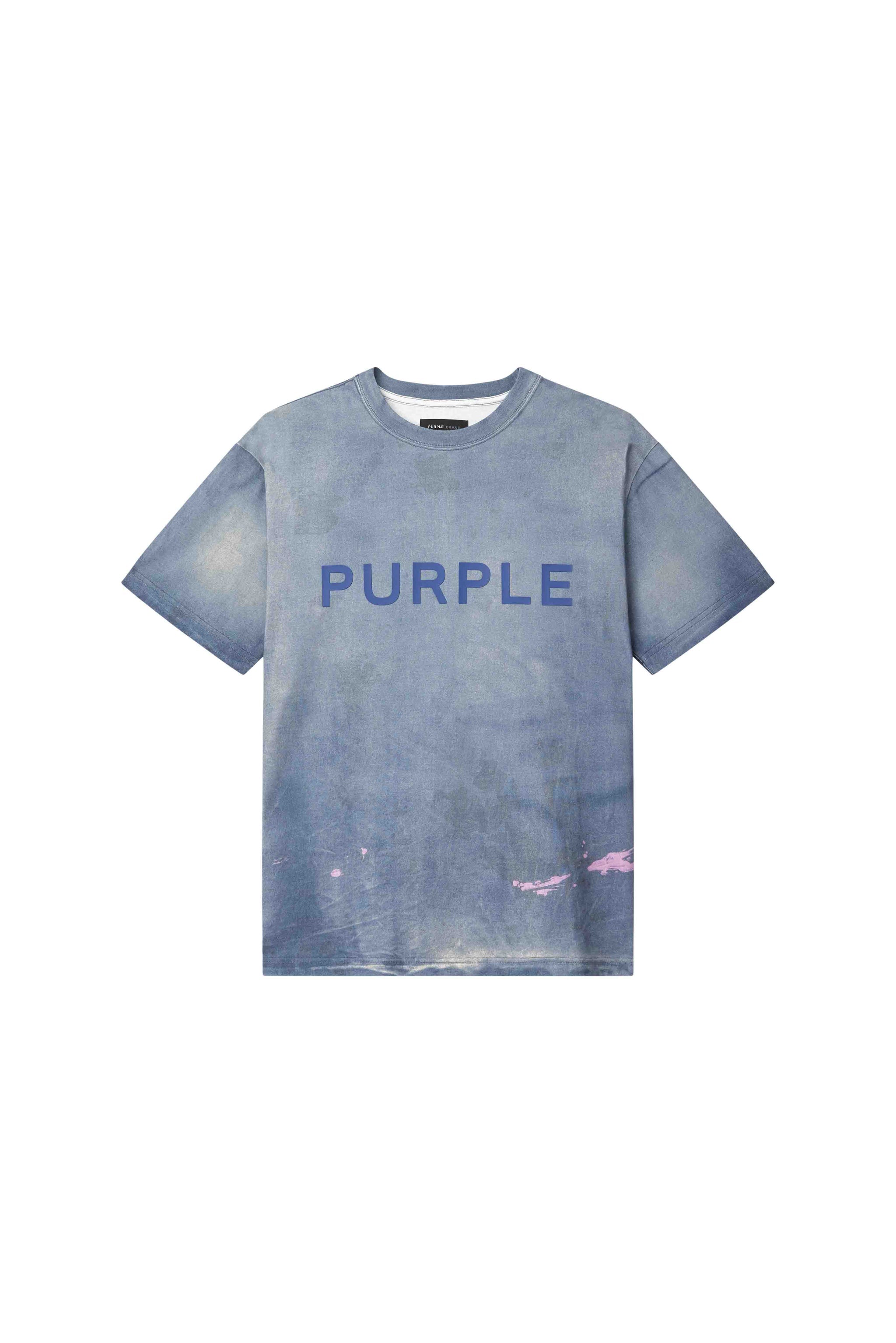 Purple Brand P117 Wordmark Graphic T-Shirt - Stylish Casual Tee for Men & Women - Perfect for Streetwear, Everyday Wear & Outings