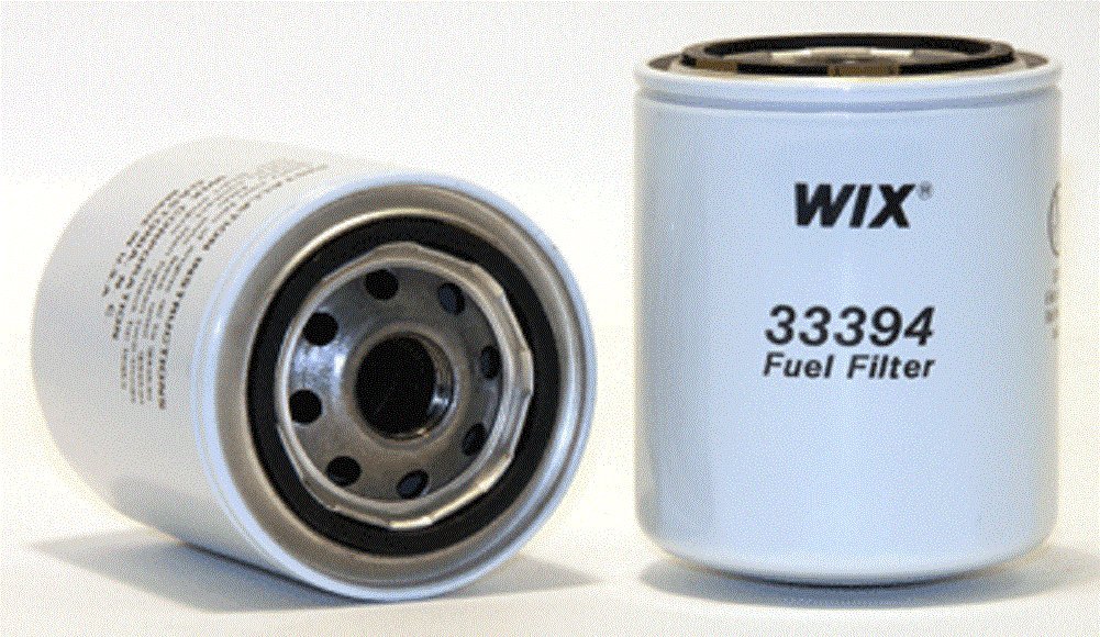Wix 33394 Spin-On Fuel Filter - Pack of 12 - High Performance Replacement for Diesel & Gas Engines - Perfect for Trucks, Tractors & Heavy Equipment Maintenance