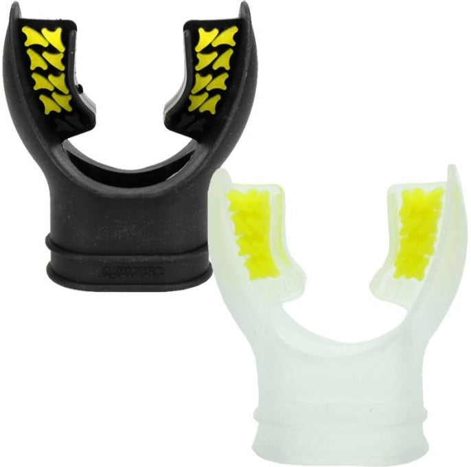 Aquatec Shark Fin Scuba Regulator Mouthpiece - Ergonomic Silicone Diving Gear for Comfortable Underwater Breathing | Perfect for Scuba Diving, Snorkeling & Professional Diving Training