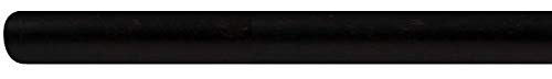 6' Shower Curtain Rod A9045-MB in Matte Black - Heavy Duty Rust-Resistant Bathroom Shower Rod for Bath Tubs and Showers