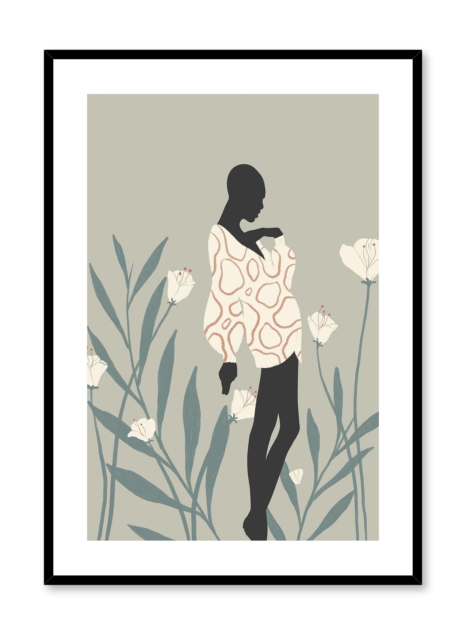 Vintage Mudiwa Poster - African Art Wall Decor for Living Room, Bedroom & Office - Perfect for Home & Office Decoration