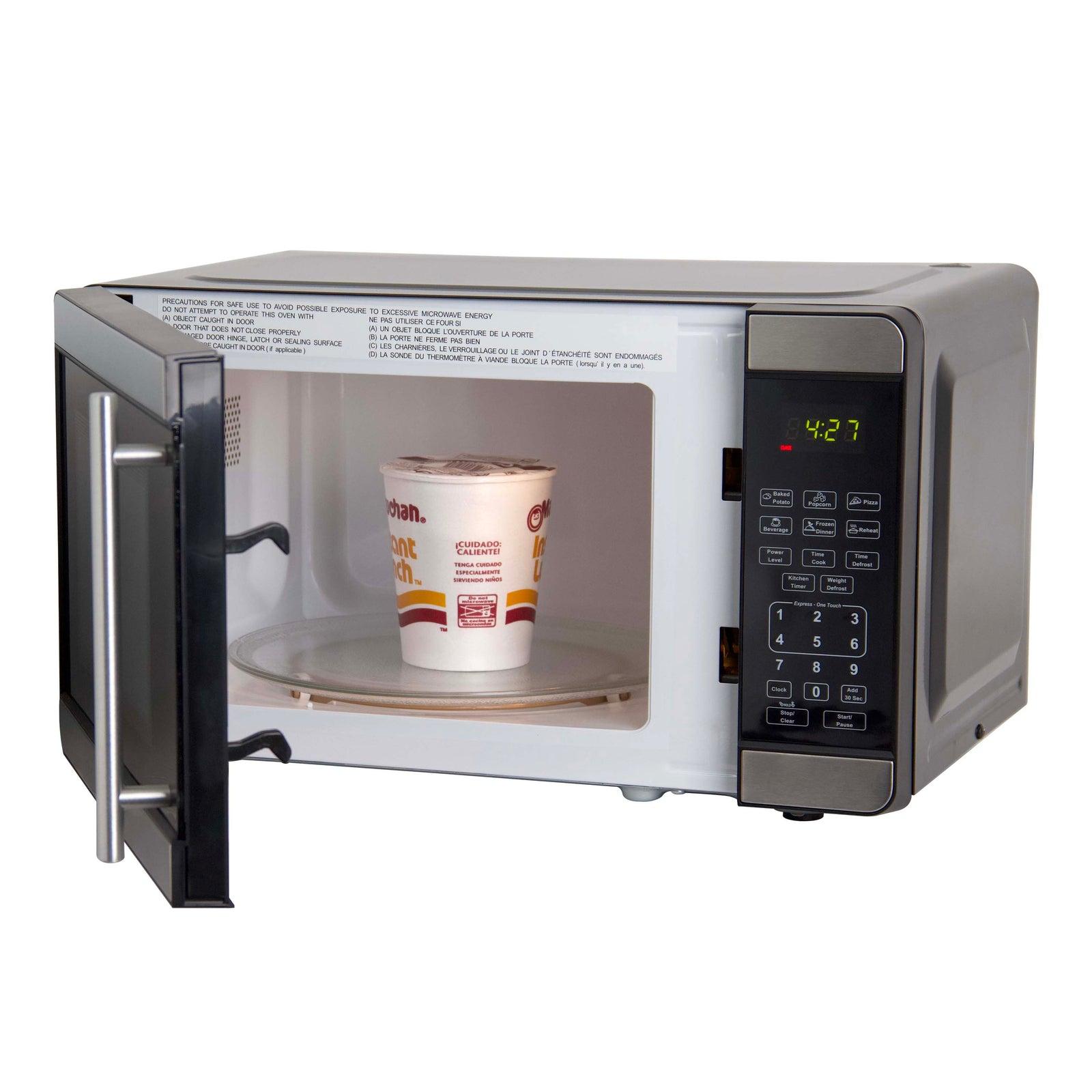 Avanti MT7V3S 0.7 Cu. Ft. Compact Countertop Microwave Oven - Perfect for Small Kitchens, Dorms & Office Spaces