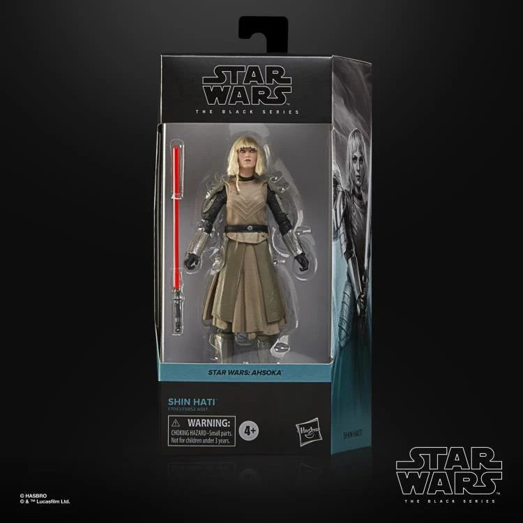 Star Wars The Black Series Shin Hati (Ahsoka) 6-Inch Action Figure – Collectible Toy for Fans & Display, Perfect for Cosplay & Star Wars Merchandise Collections