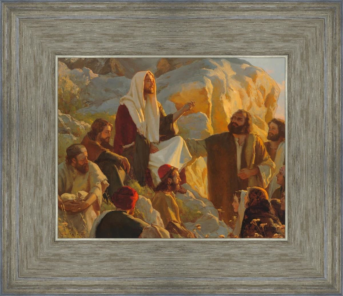 Hear Him by Michael Malm - Inspirational Christian Art Print for Home, Church & Office Decor