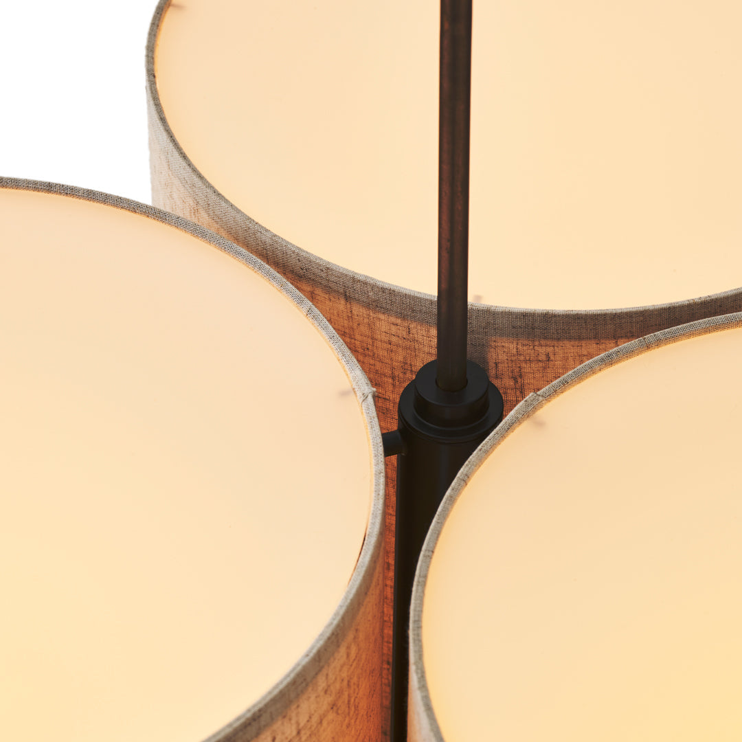Hashira Cluster Pendant Lamp - Modern Ceiling Light Fixture for Dining Room, Kitchen Island & Bedroom | Elegant LED Chandelier Lighting for Home Decor