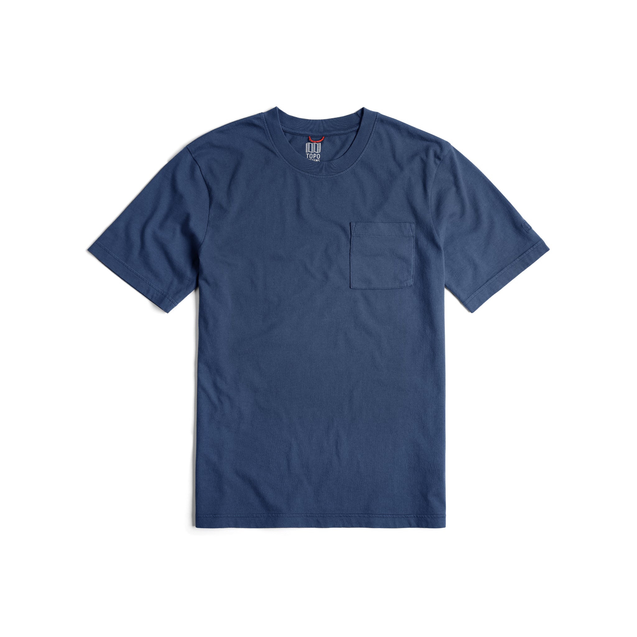 Dirt Pocket Tee for Men - Comfortable Cotton T-Shirt with Chest Pocket - Perfect for Casual Wear, Outdoor Activities & Everyday Use