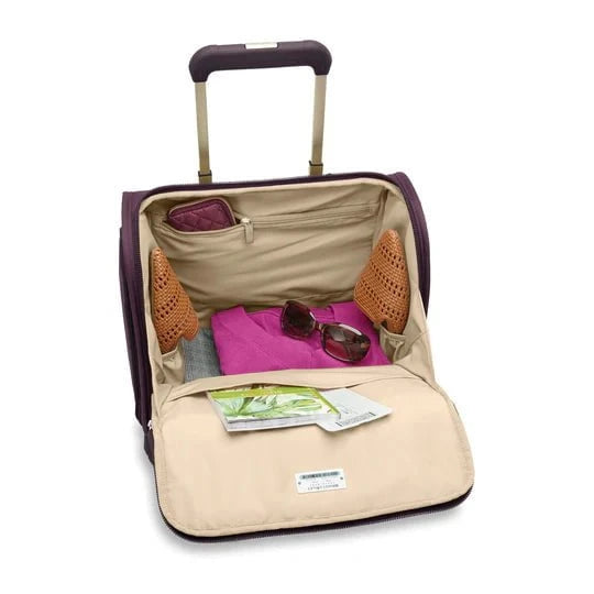 Briggs & Riley Baseline Cabin Spinner Carry-On Luggage - Lightweight Durable Suitcase for Travel, Business & Weekend Trips | TSA-Approved, 360° Spinner Wheels, Expandable Design