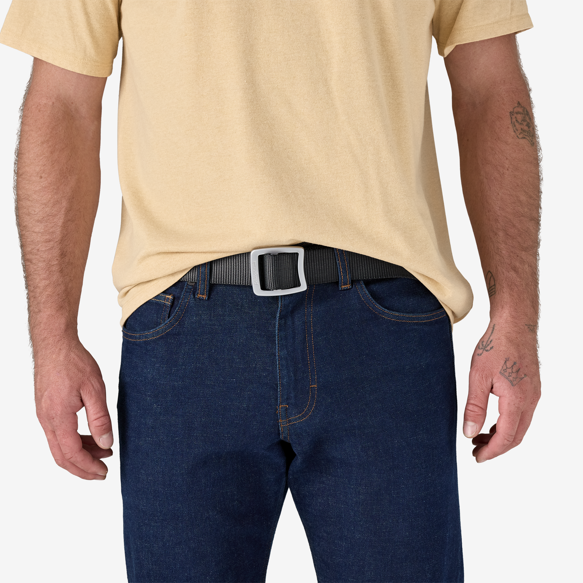 Tech Web Belt 59194 FGE - Adjustable Nylon Tactical Belt for Men & Women - Perfect for Hiking, Travel, and Everyday Wear