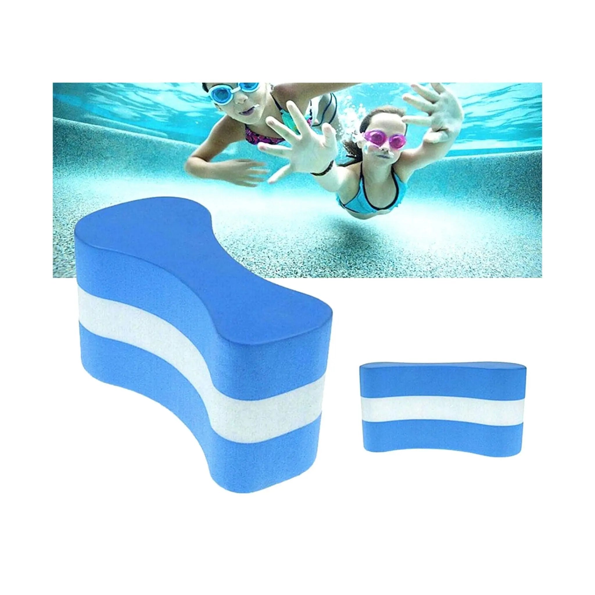 Pull Buoy for Swim Training - Floating Swim Aid for Kids & Adults - Improve Leg Position & Buoyancy for Pool Workouts & Competitive Swimming