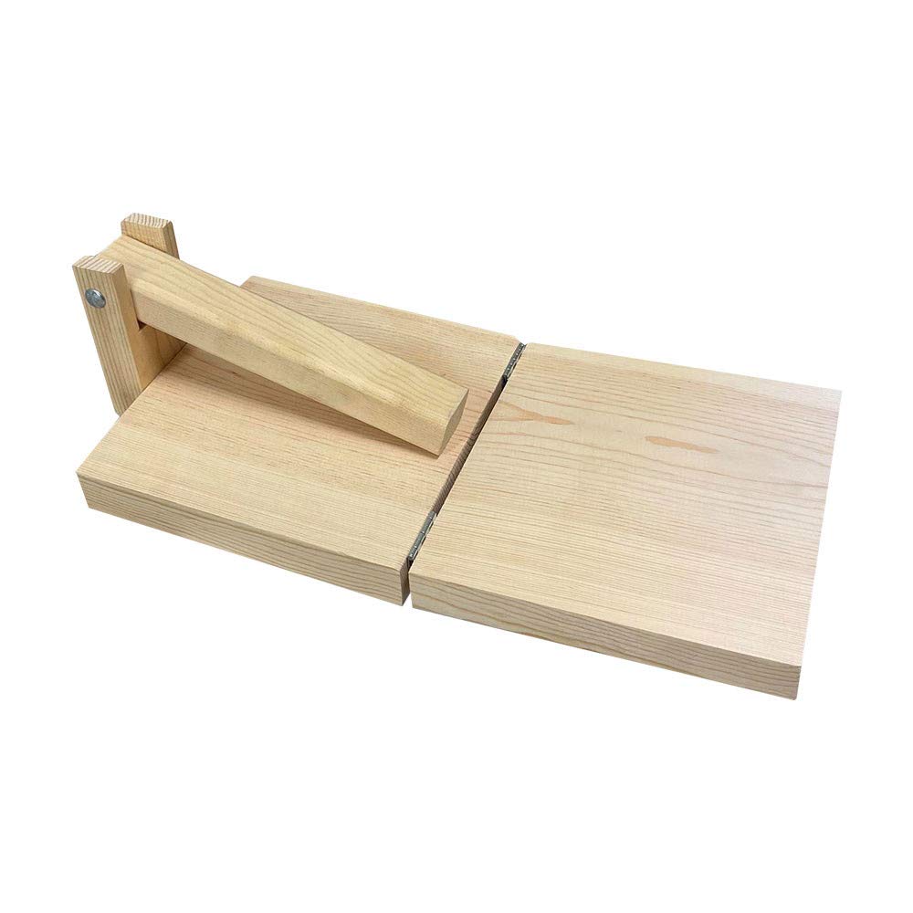 10 Inch Square Manual Wooden Tortilla Press for Empanadas, Tacos & Corn Flour Dough - Perfect for Homemade Mexican Cuisine & Kitchen Cooking