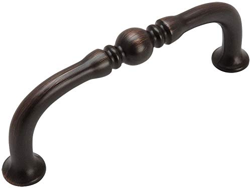 50 Pack - Cosmas 7936ORB Oil Rubbed Bronze Cabinet Drawer Pulls - 3 Inch (76mm) Hole Centers - Perfect for Kitchen Cabinets, Bathroom Vanities & Furniture Hardware Upgrade