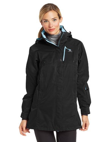 Salomon Women's Sashay Waterproof Hiking Jacket - Lightweight Windproof Outdoor Shell for Trail Running & Camping
