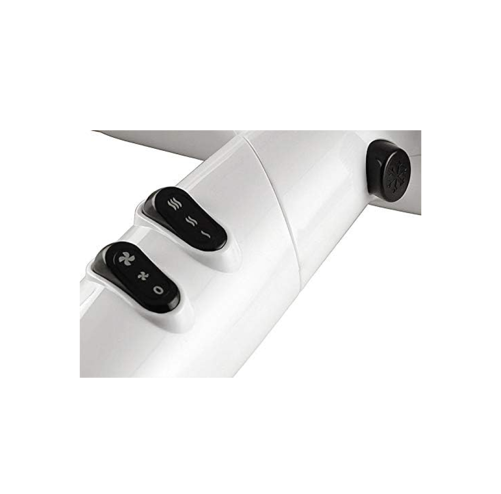 Cornell CHDE2001W Professional Hair Dryer 1800W/2000W - Ionic Fast Drying for Salon & Home Use - Perfect for Styling, Blowouts & Travel