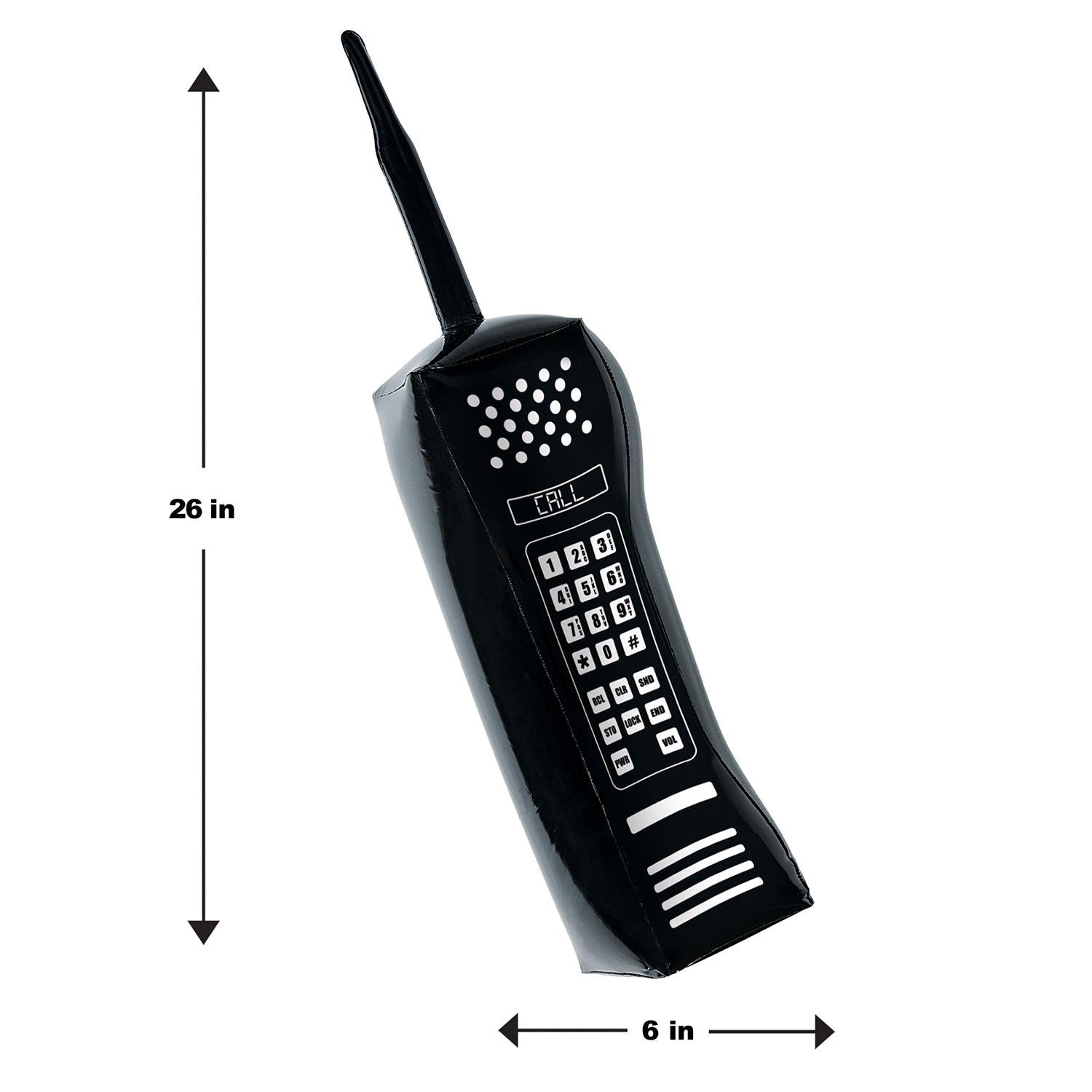 12 Pack Beistle Inflatable Cell Phone Party Decorations - Perfect for Birthday Parties, Graduations & Themed Events