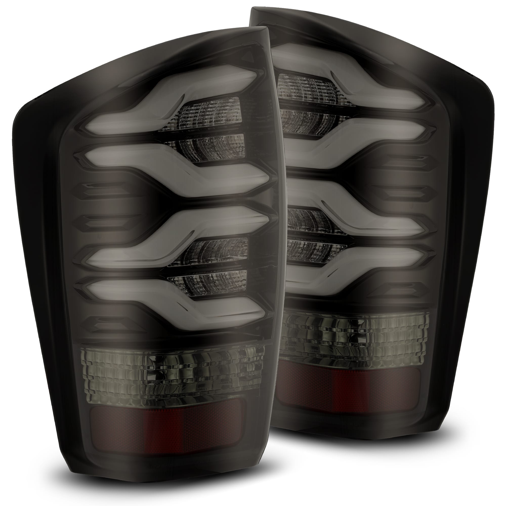 2016-2022 Toyota Tacoma PRO Series LED Tail Lights - Jet Black Alpha Rex 680010 - Upgrade for Enhanced Visibility & Style | Perfect for Off-Roading & Night Driving