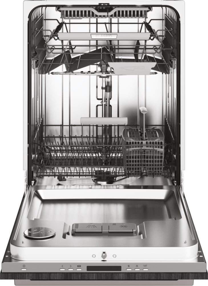 Asko DFI664 Panel Ready 24 Inch Built-In Dishwasher - Stainless Steel Interior, Ultra Quiet Operation for Open Concept Kitchens