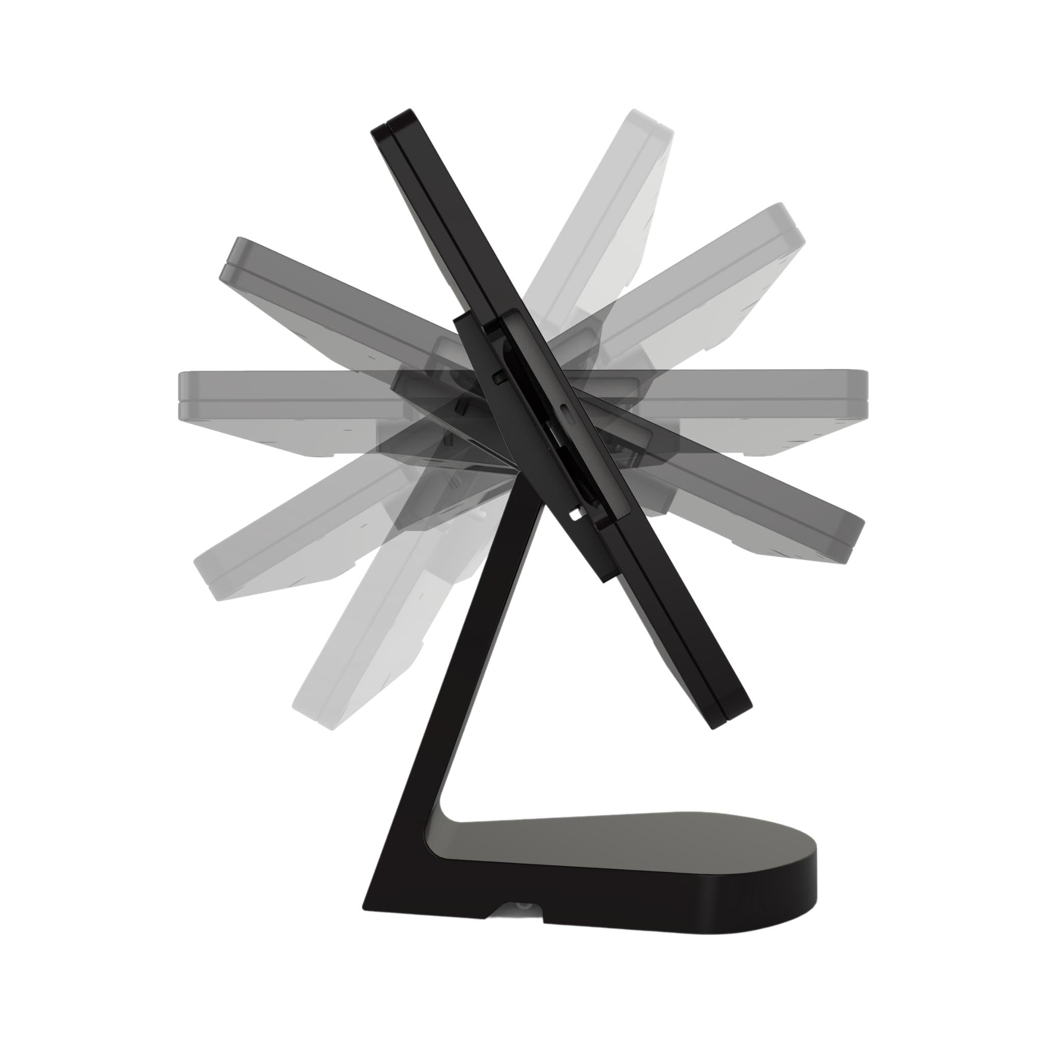 Vault 180° Flip Magnetic Stability Flip Base - Secure & Durable Phone Stand for Desk, Car, and Travel - Perfect for Watching Videos, Video Calls, and Hands-Free Use