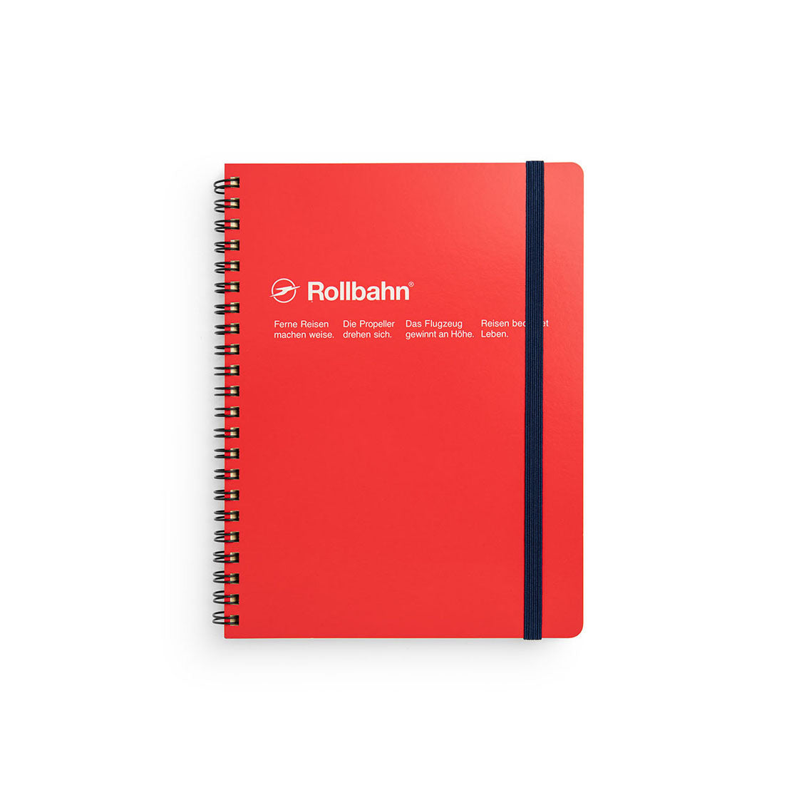 Rollbahn Spiral Notebook A5 - Durable Wirebound Notebook with Premium Paper for School, Office & Journaling - Perfect for Note Taking, Sketching & Daily Planning