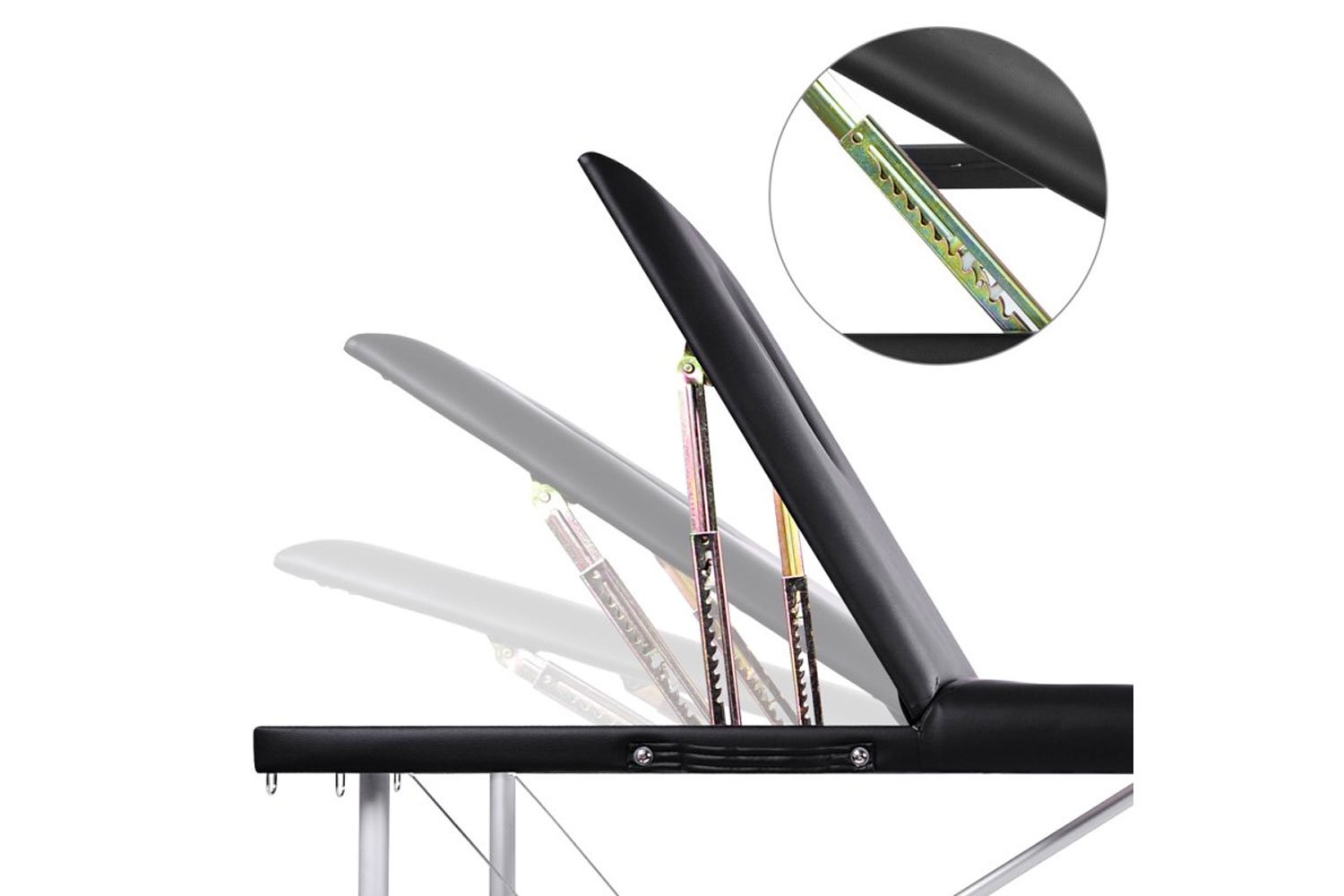 Portable 3-Section Aluminum Massage Table 84