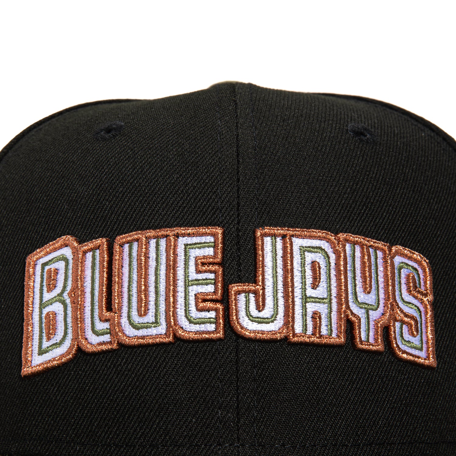 New Era 59Fifty MLB Toronto Blue Jays 30th Anniversary Patch Snapback Hat - Black & Olive - Official Licensed Baseball Cap for Men & Women - Perfect for Games, Collecting & Streetwear Fashion