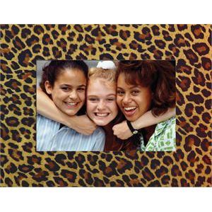 Leopard Print Paper Picture Frames - Pack of 50 | DIY Scrapbooking, Photo Displays & Home Decor