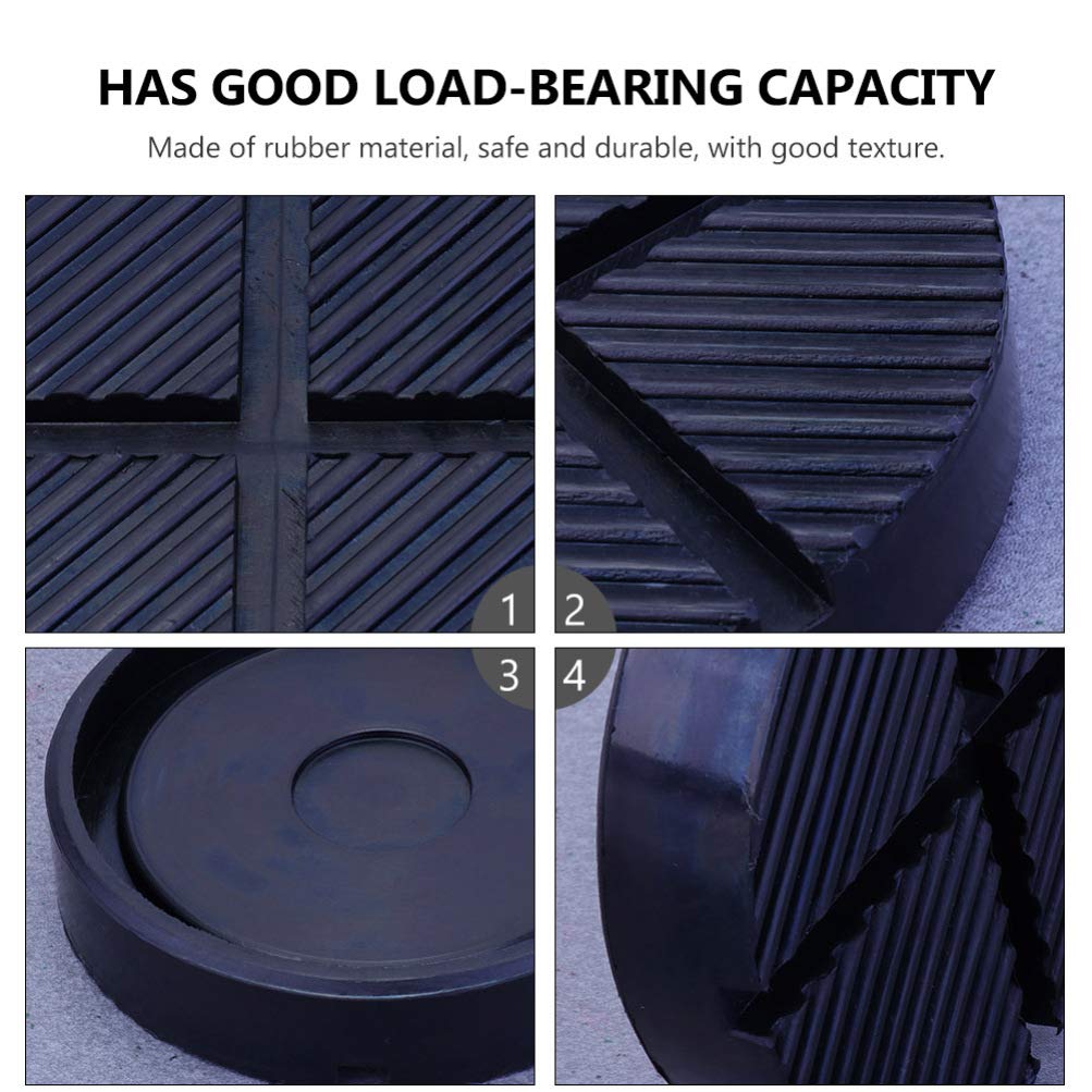 2PCS Jack Pad Tool - Heavy Duty Frame Rail Protector & Pinch Weld Jack Pad Adapter for Car Lifting, Compatible with Floor Jack and Jack Stands (Useful for DIY Car Maintenance, Garage Work, and Vehicle Repairs)