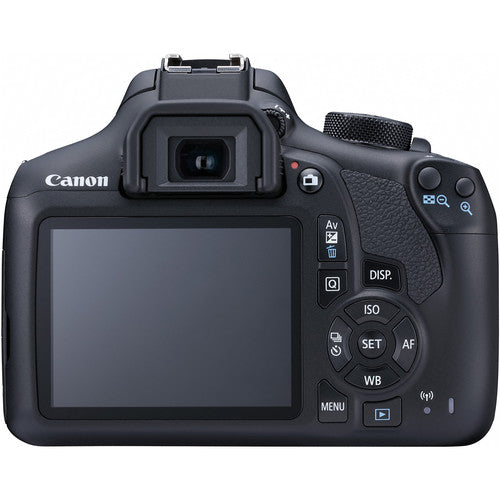Canon EOS Rebel T6/2000D DSLR Camera Bundle with 18-55mm & 55-250mm Lenses Kit - Perfect for Beginners, Travel Photography & Family Portraits